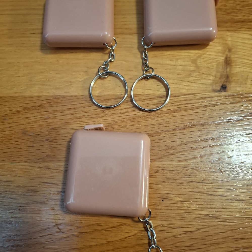 Three Retractable Tape Measure Key Chains - Picture 6 of 9